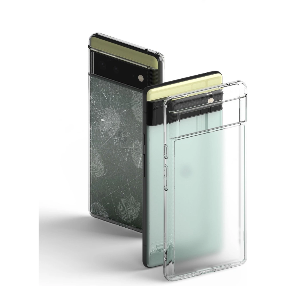 Hurtownia GSM - Etui Ringke Fusion Google Pixel 6 Matné Čiré - RGK1504MCL - {ean13} - Hurt