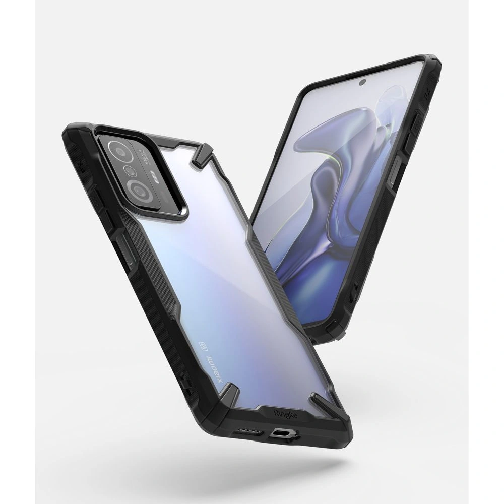 Hurtownia GSM - Etui Ringke Fusion-X Xiaomi 11T/Pro Black - RGK1505BLK - {ean13} - Hurt