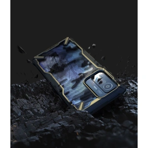 Hurtownia GSM - Etui Ringke Fusion-X Design Xiaomi 11T/Pro Camo (Moro) Black - RGK1506MBL - {ean13} - Hurt