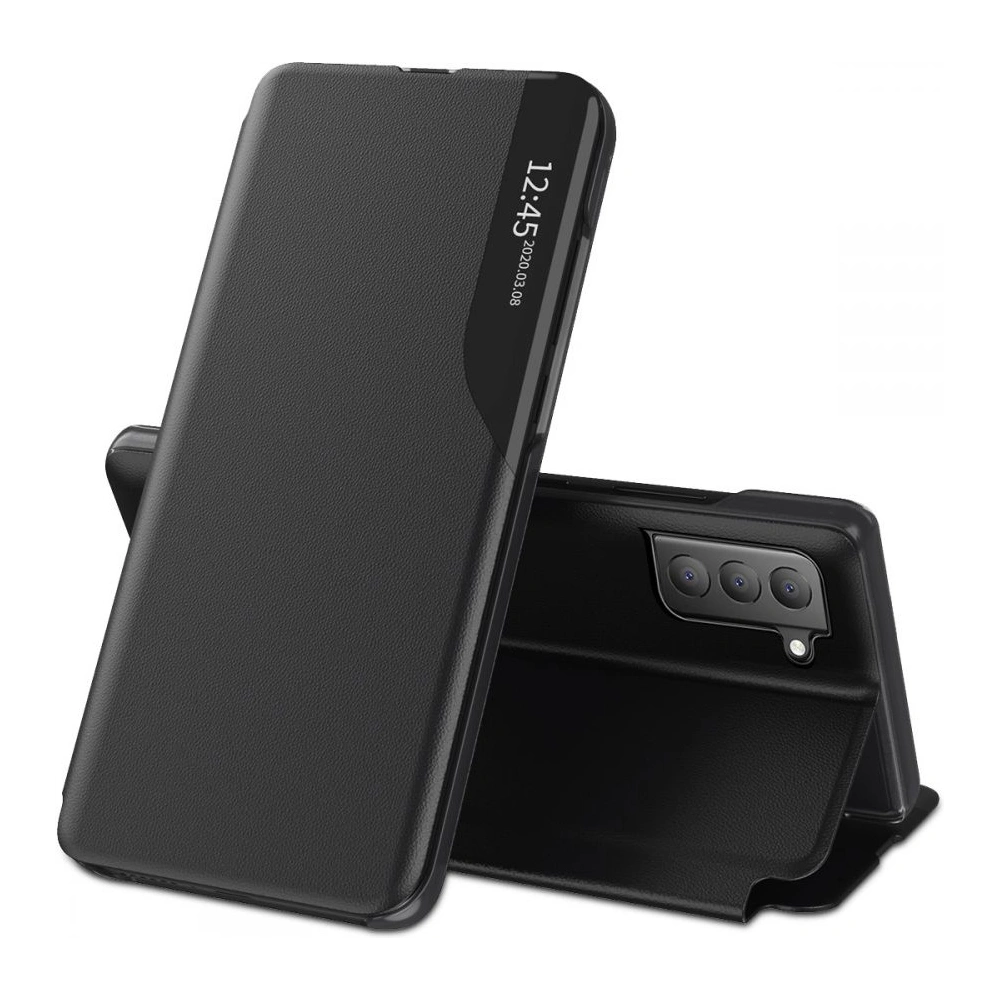 Hurtownia GSM - Etui Tech-Protect Smart View Samsung Galaxy S21 FE Černé - THP796BLK - {ean13} - Hurt