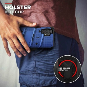 Hurtownia GSM - Etui ZIZO BOLT Series Samsung Galaxy A32 5G + szkło (niebieski) - ZIZ093BLU - {ean13} - Hurt