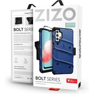 Hurtownia GSM - Etui ZIZO BOLT Series Samsung Galaxy A32 5G + szkło (niebieski) - ZIZ093BLU - {ean13} - Hurt
