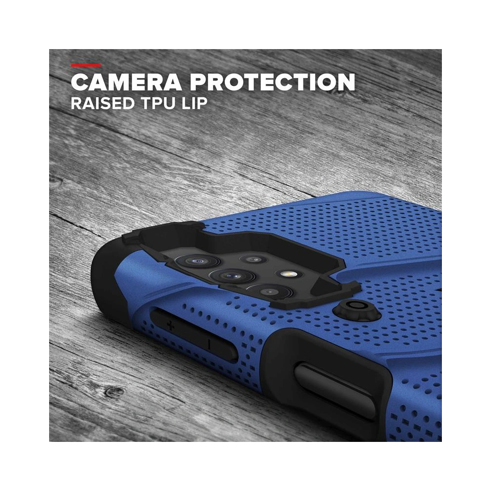 Hurtownia GSM - Etui ZIZO BOLT Series Samsung Galaxy A32 5G + sklo (modré) - ZIZ093BLU - {ean13} - Hurt