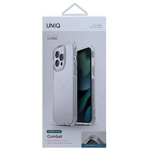 Etui UNIQ Combat Apple iPhone 13 Pro Max aramid frost