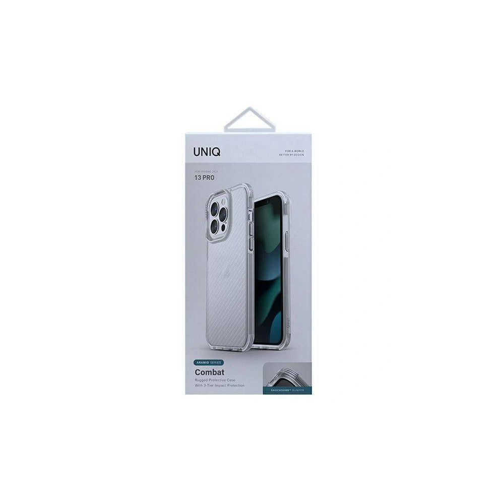 Hurtownia GSM - Etui UNIQ Combat Apple iPhone 13 Pro Max aramid frost - UNIQ551ARA - {ean13} - Hurt