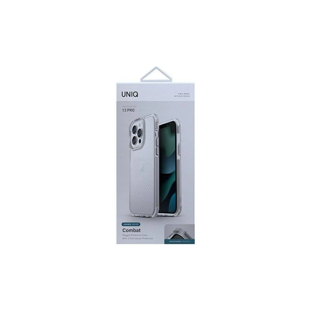 Hurtownia GSM - Etui UNIQ Combat Apple iPhone 13 Pro aramid frost - UNIQ550ARA - {ean13} - Hurt