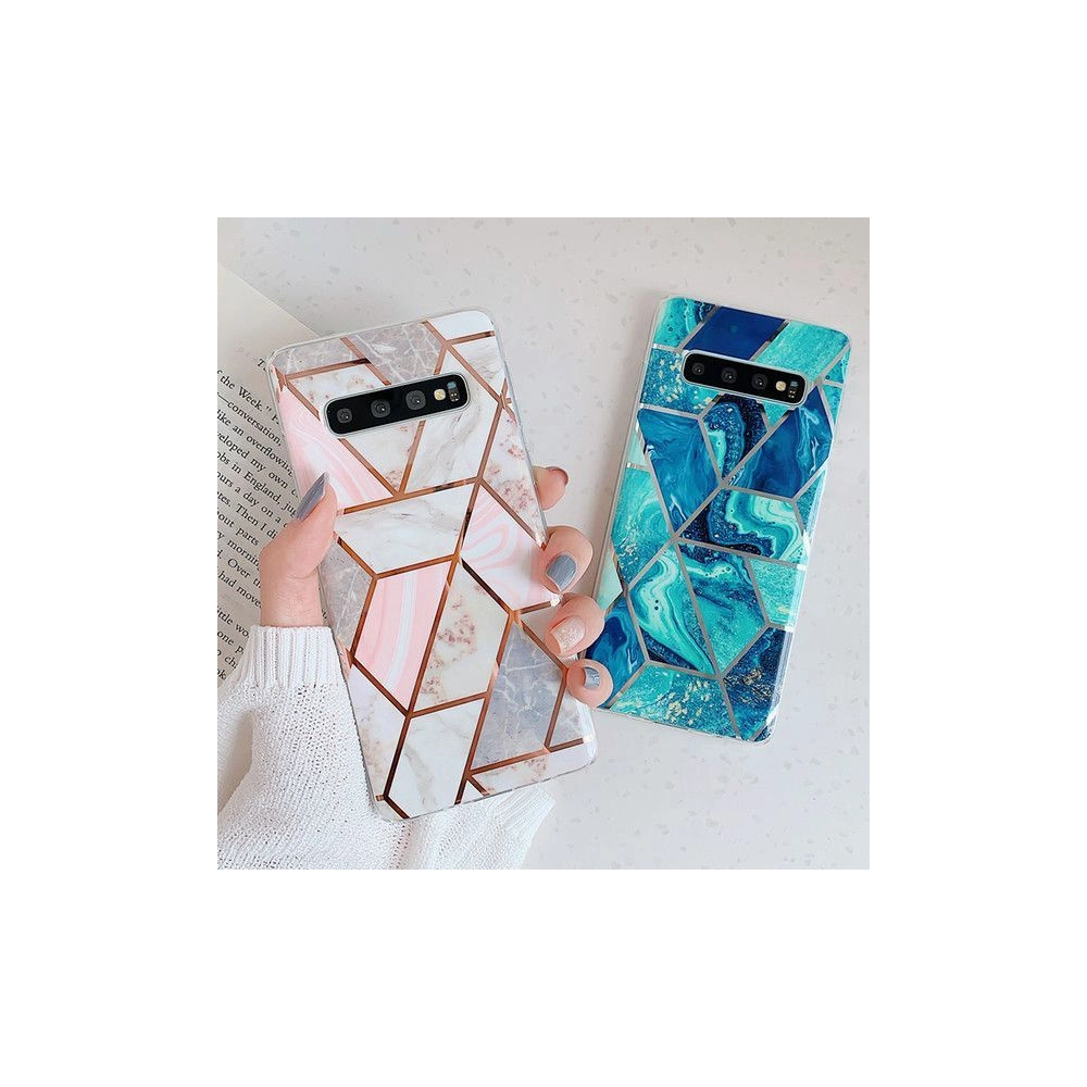Hurtownia GSM - Etui Tech-Protect Marble Samsung Galaxy S21 FE Pink - THP799PNK - {ean13} - Hurt