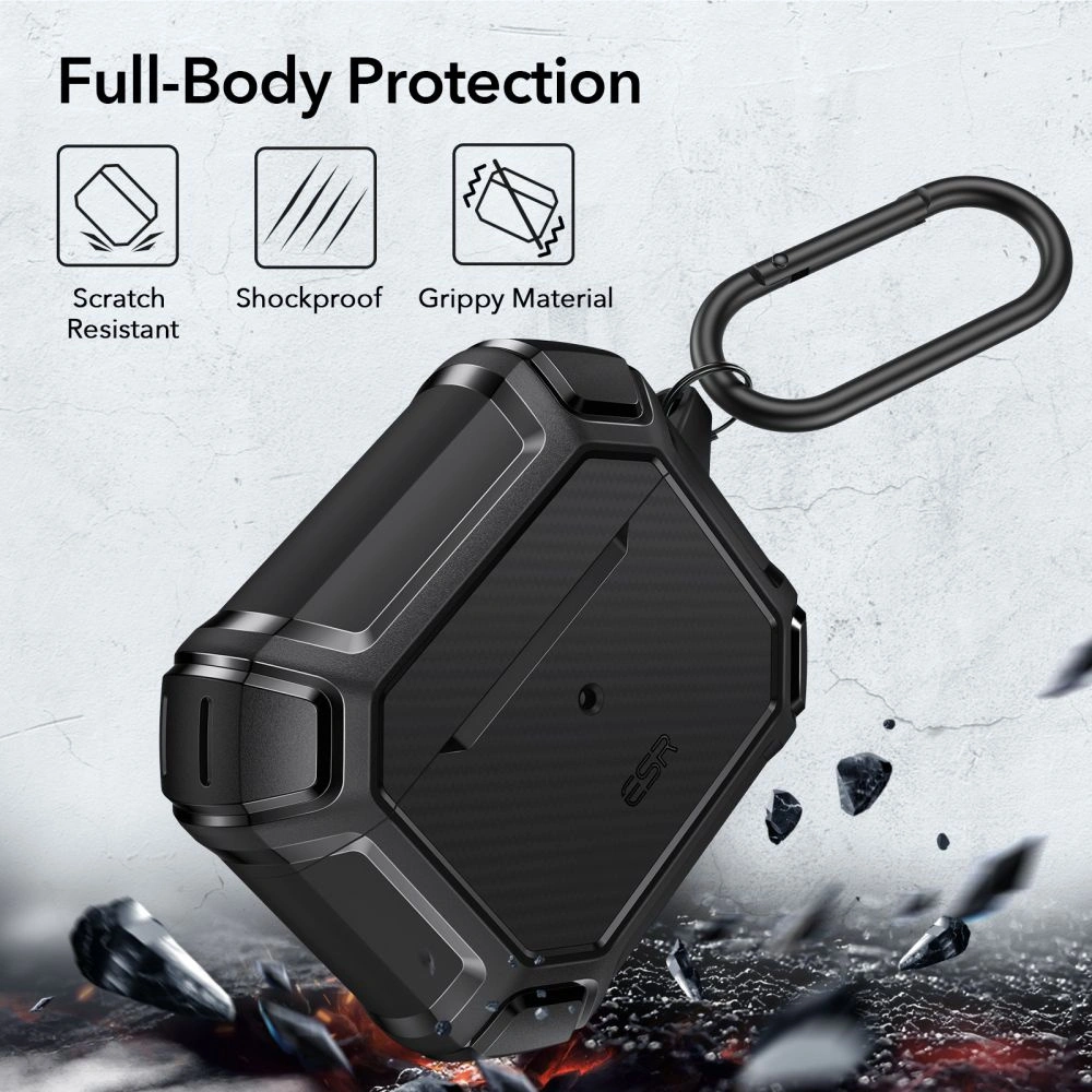 Hurtownia GSM - Etui ESR Shock Armor Apple AirPods 3 Černé - ESR449BLK - {ean13} - Hurt