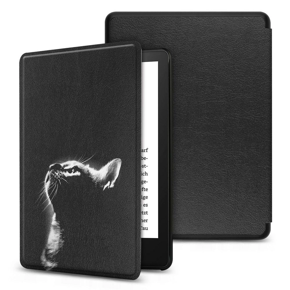 Hurtownia GSM - Etui Tech-Protect Smartcase Kindle Paperwhite 5/Signature Edition Black Cat - THP804BLK - {ean13} - Hurt