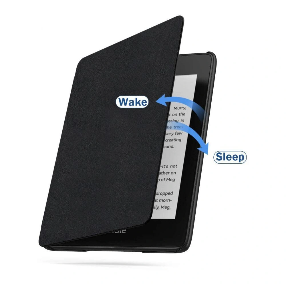 Hurtownia GSM - Etui Tech-Protect Smartcase Kindle Paperwhite 5/Signature Edition Black Cat - THP804BLK - {ean13} - Hurt