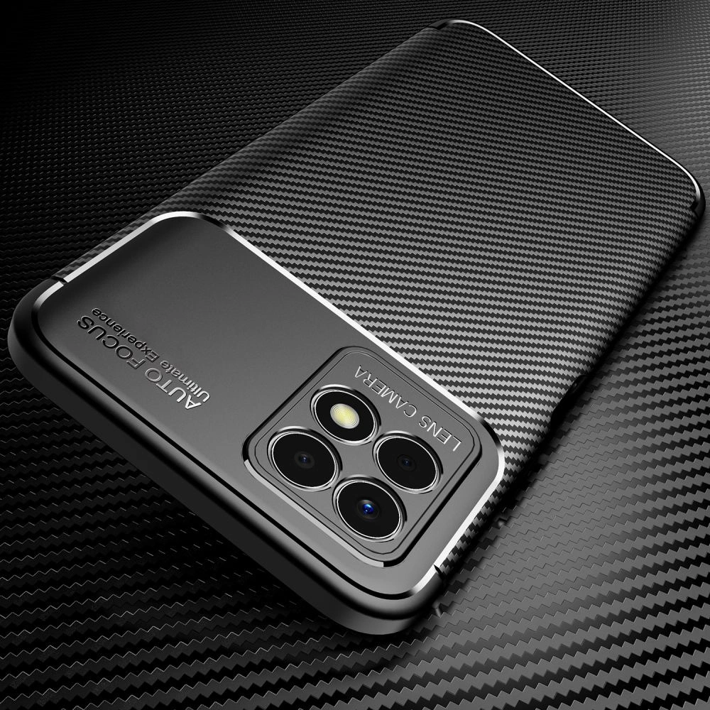Hurtownia GSM - Etui Tech-Protect TPUCarbon Realme 8i Black - THP805BLK - {ean13} - Hurt
