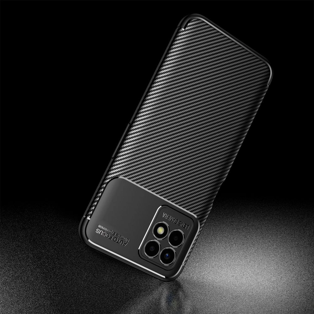 Hurtownia GSM - Etui Tech-Protect TPUCarbon Realme 8i Black - THP805BLK - {ean13} - Hurt