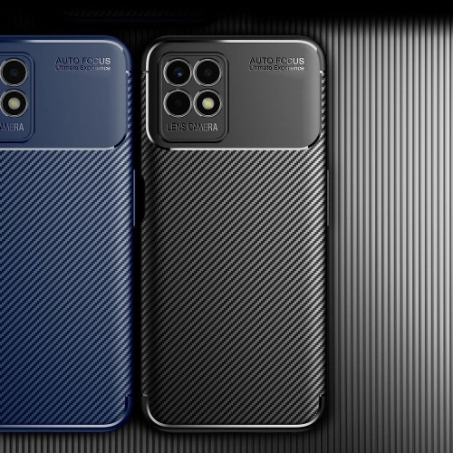 Etui Tech-Protect TPUCarbon Realme 8i Black