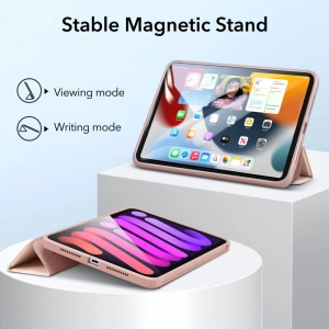 Hurtownia GSM - Etui ESR Rebound Hybrid Apple iPad mini 2021 (6. generáció) / iPad mini 8.3" 2024 7gen Frosted Rose Gold - ESR450RS - {ean13} - Hurt