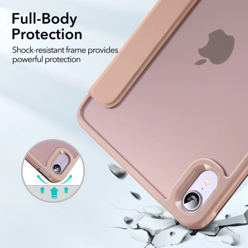 Etui ESR Rebound Hybrid Apple iPad mini 2021 (6. generacji) / iPad mini 8.3" 2024 (7. generacji) Frosted Rose Gold