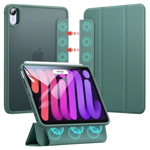 Etui ESR Rebound Hybrid Apple iPad mini 2021 (6. generacji) / iPad mini 8.3" 2024 (7. generacji) Frosted Green