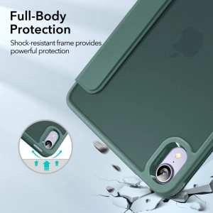 Hurtownia GSM - Etui ESR Rebound Hybrid Apple iPad mini 2021 (6. generációs) / iPad mini 8.3" 2024 7gen Frosted Green - ESR451GRN - {ean13} - Hurt