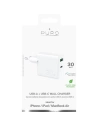 Hurtownia GSM - Ładowarka sieciowa PURO Mini Fast Travel Charger USB-A + USB-C Power Delivery 30W (biały) - PUR522WHT - {ean13} - Hurt