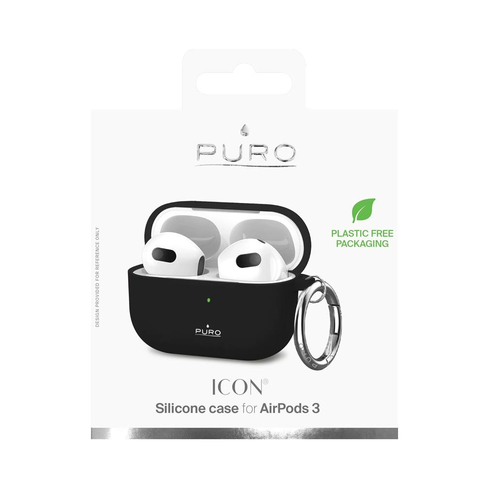 Hurtownia GSM - Etu PURO ICON Apple AirPods 3 (černý) - PUR523BLK - {ean13} - Hurt