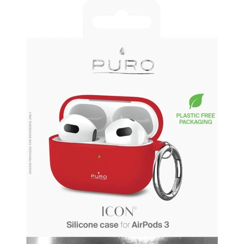 Etu PURO ICON Apple AirPods 3 (czerwony)