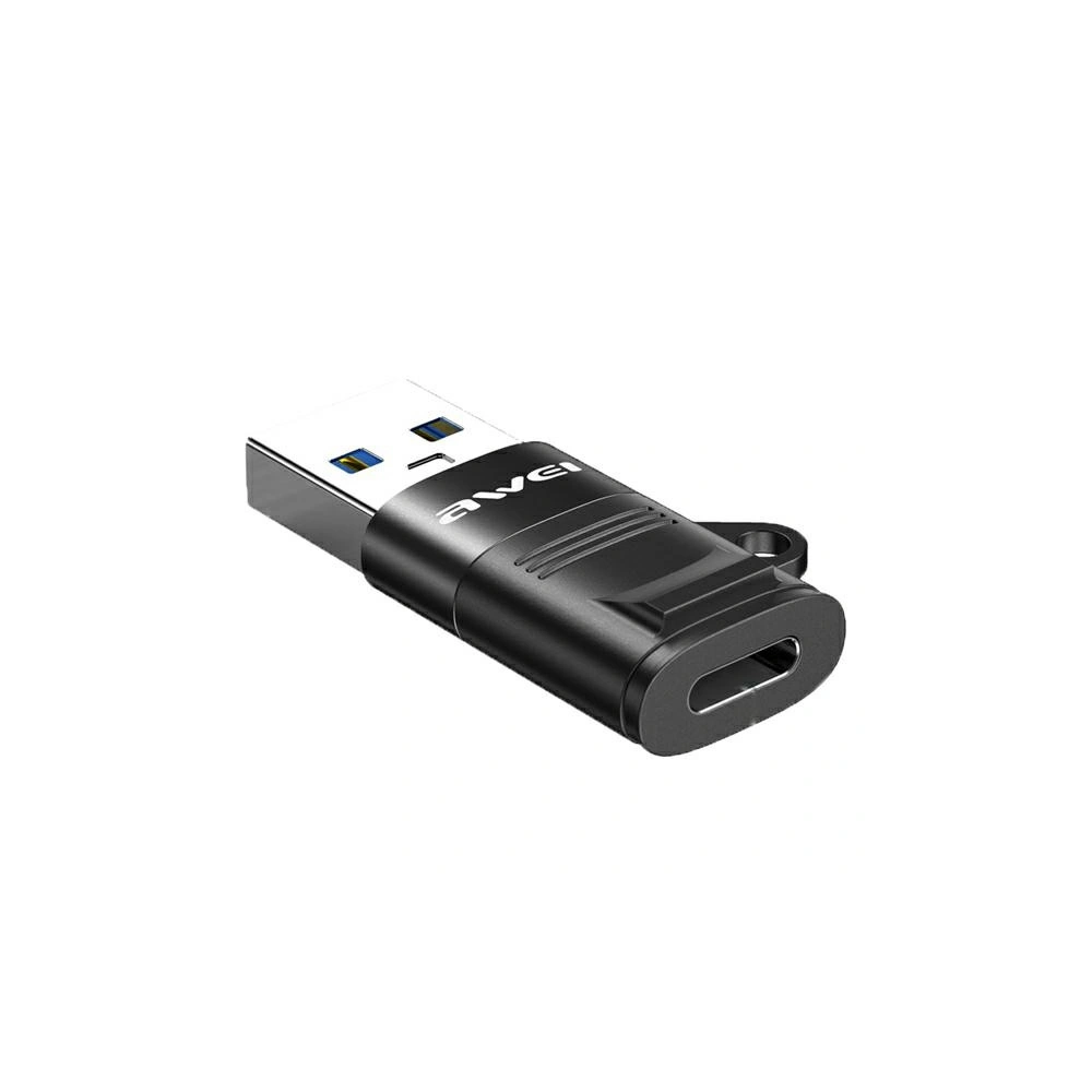 Hurtownia GSM - AWEI Adaptér CL-13 USB-C/USB-A černý - AWEI084BLK - {ean13} - Hurt