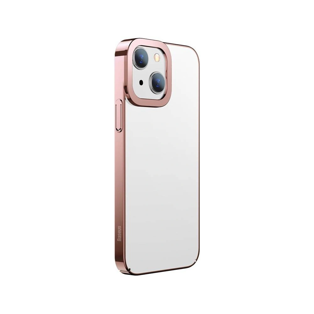 Wholesale Baseus Glitter Transparent Case for iPhone 13 (pink) - BSU2926PNK - {ean13} - Hurt