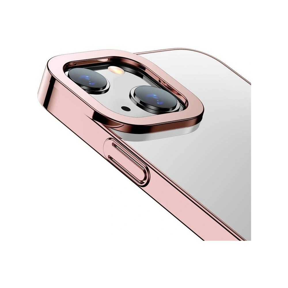 Wholesale Baseus Glitter Transparent Case for iPhone 13 (pink) - BSU2926PNK - {ean13} - Hurt