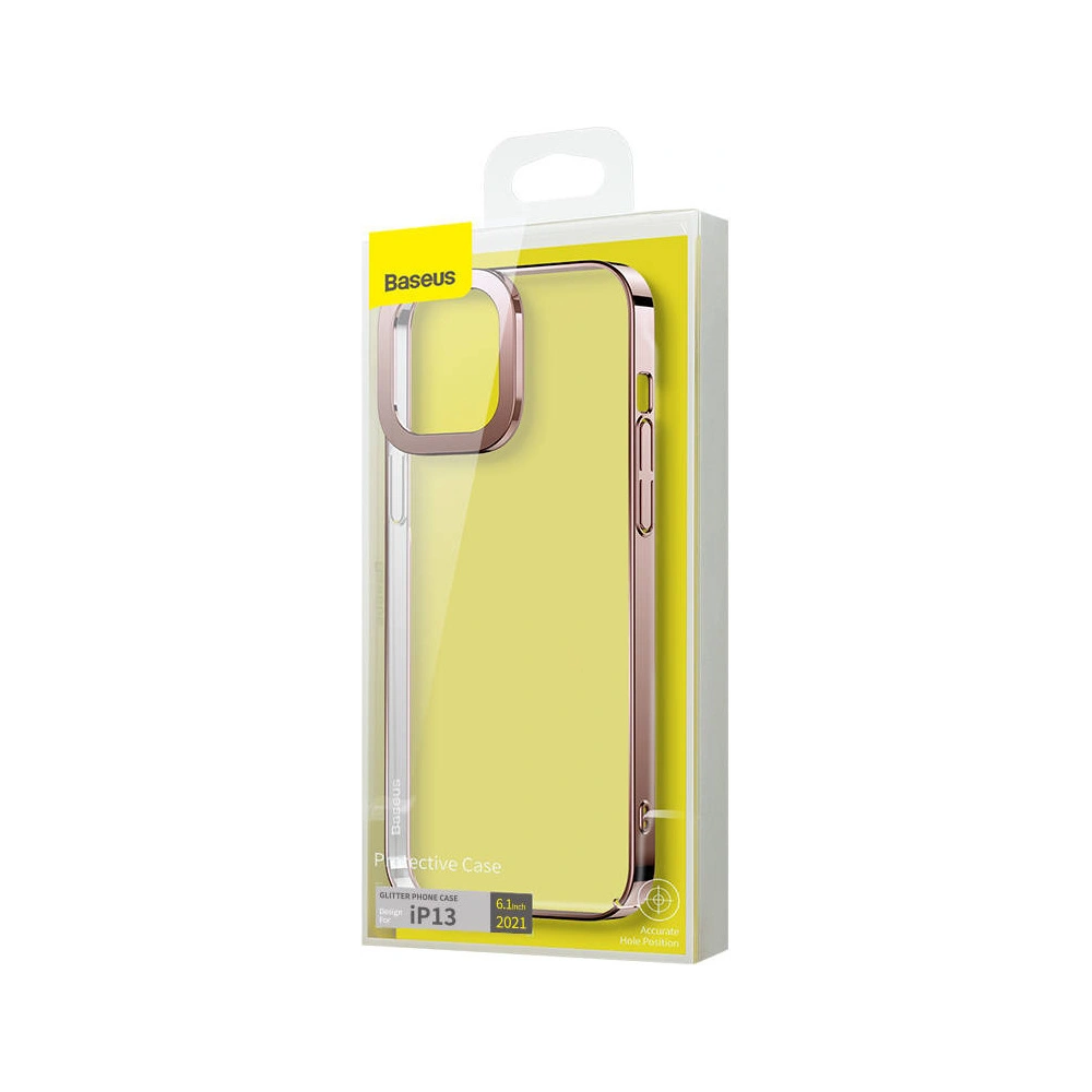 Hurtownia GSM - Etui Baseus Glitter Apple iPhone 13 (Różowe) - BSU2926PNK - {ean13} - Hurt