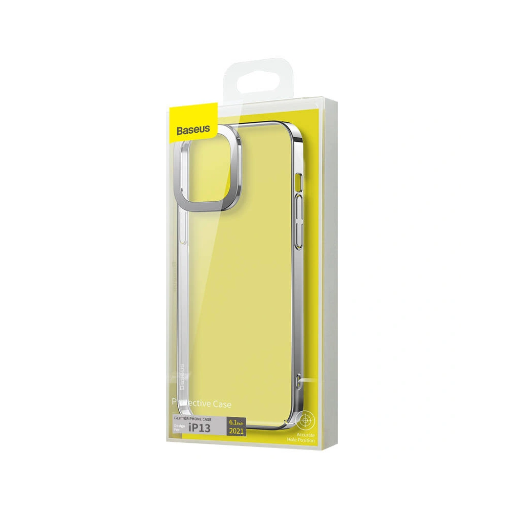 Hurtownia GSM - Etui Baseus Glitter Apple iPhone 13 (Srebrne) - BSU2934SLV - {ean13} - Hurt