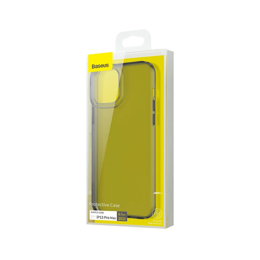 Hurtownia GSM - Etui Baseus Simple Apple iPhone 13 Pro Max (šedá) - BSU2936GRY - {ean13} - Hurt