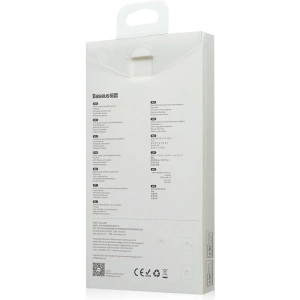 Etui Baseus Simple Apple iPhone 13 Pro Max (Biały)