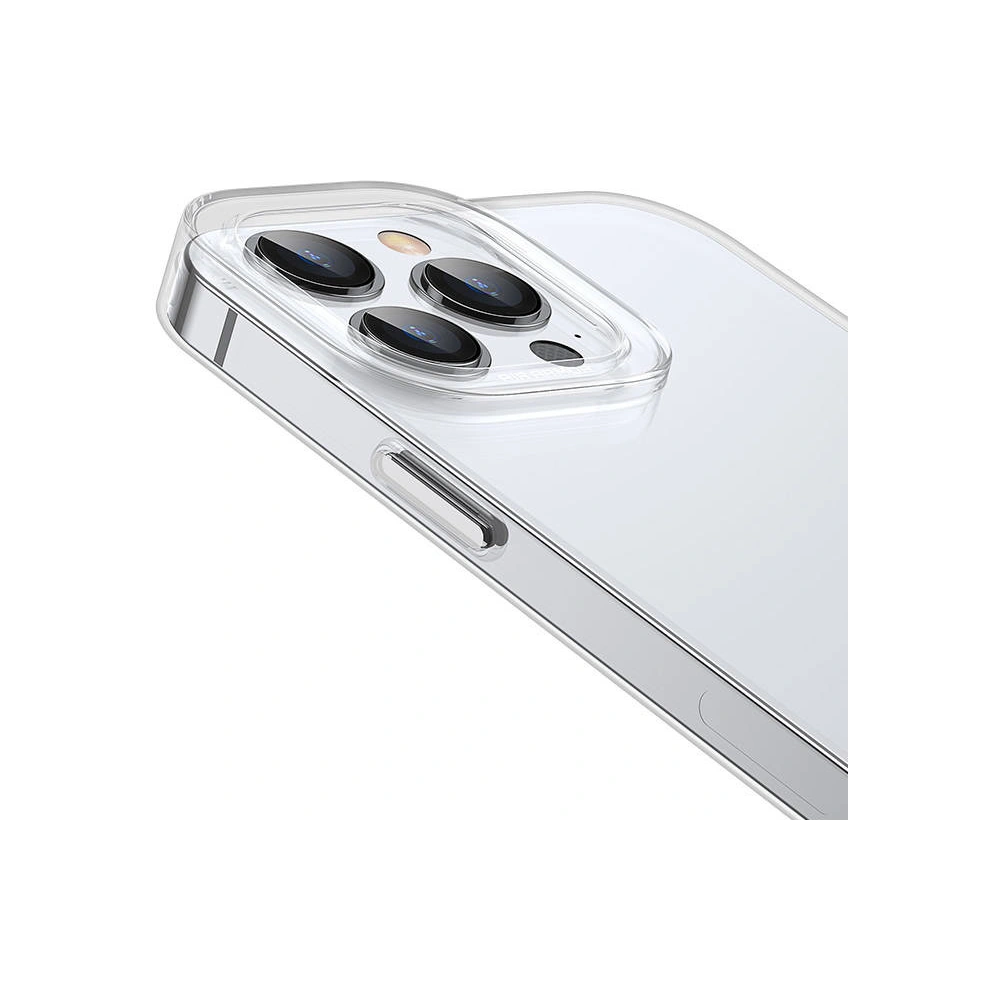 Wholesale Baseus Simple Transparent Case for iPhone 13 Pro (white) - BSU2938WHT - {ean13} - Hurt