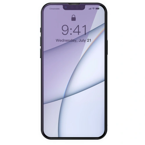 Szkło hartowane 0.3mm Baseus SGQP010501 Apple iPhone 13 Pro Max [2 PACK] (czarna ramka)