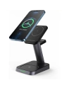 Bezdrátová nabíječka Tech-Protect W68 3in1 Magnetic MagSafe Wireless Charger Černá