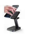 Hurtownia GSM - Bezdrátová nabíječka Tech-Protect W68 3in1 Magnetic MagSafe Wireless Charger Černá - THP806BLK - {ean13} - Hurt