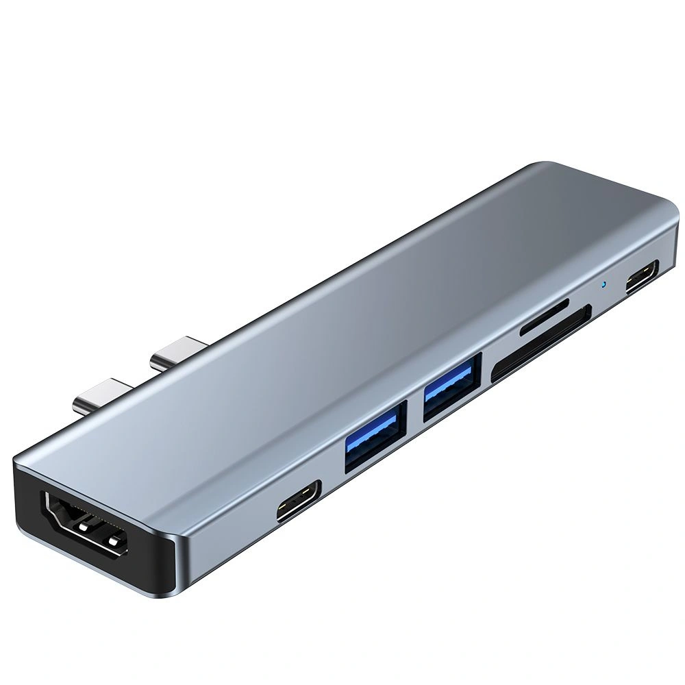 Hurtownia GSM - Hub 7w1 Tech-Protect V5 Gray - THP807GRY - {ean13} - Hurt