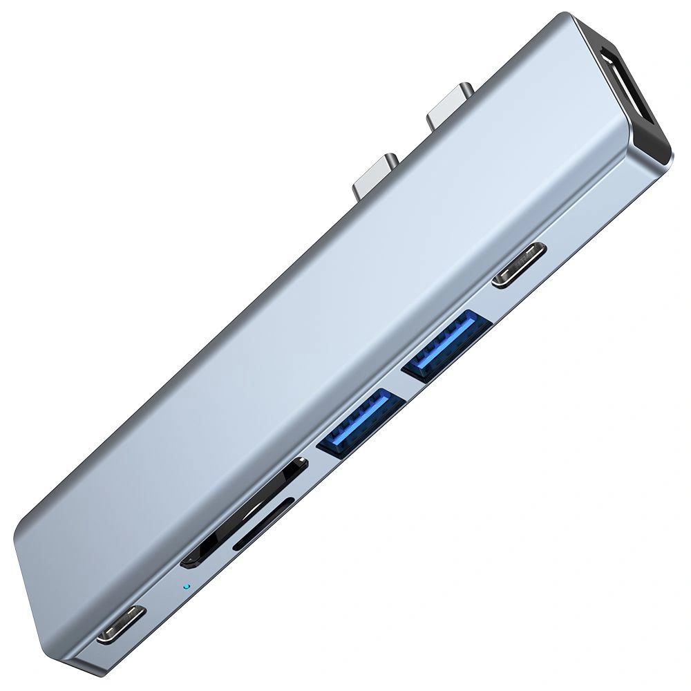 Hurtownia GSM - Hub 7w1 Tech-Protect V5 Gray - THP807GRY - {ean13} - Hurt