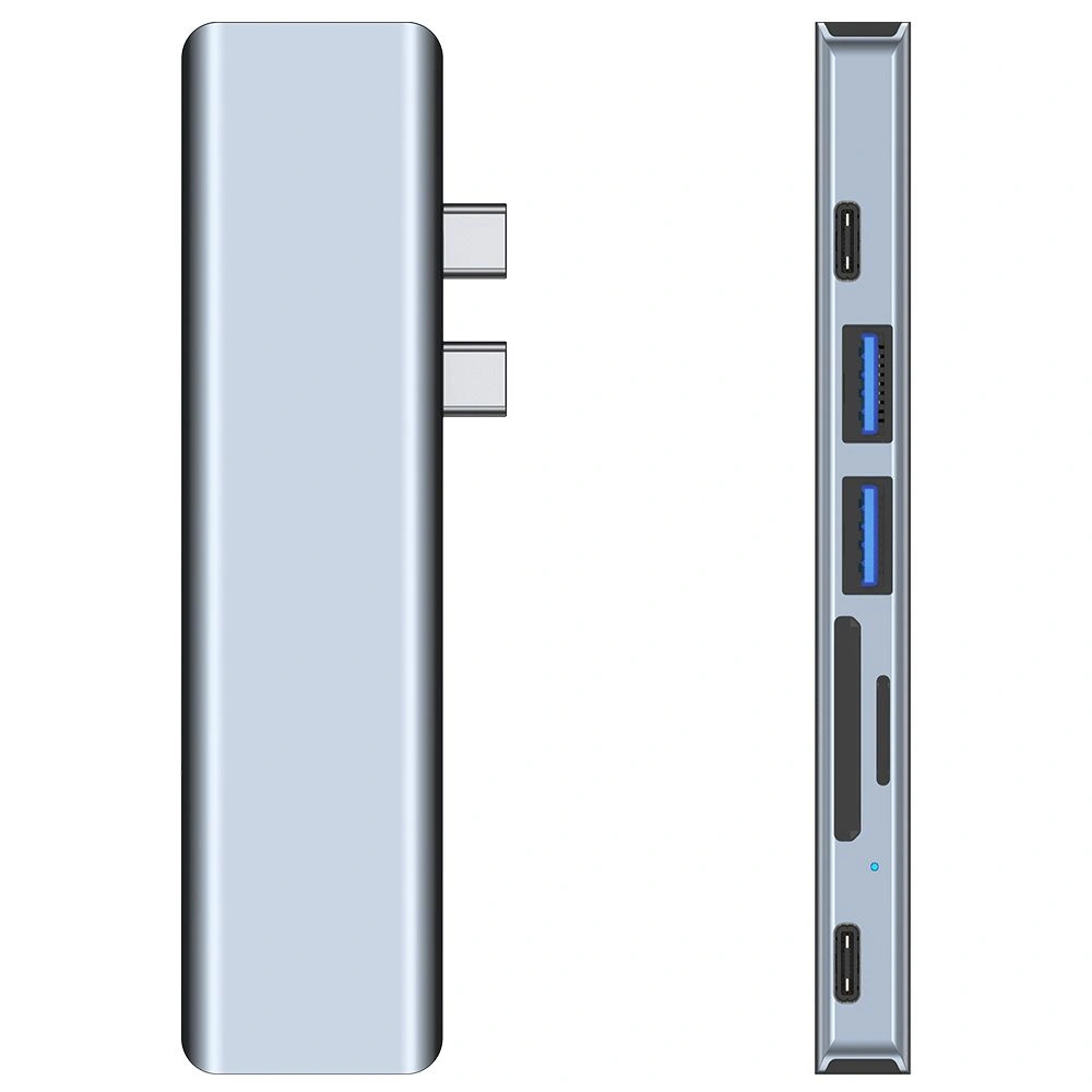 Hurtownia GSM - Hub 7w1 Tech-Protect V5 Gray - THP807GRY - {ean13} - Hurt