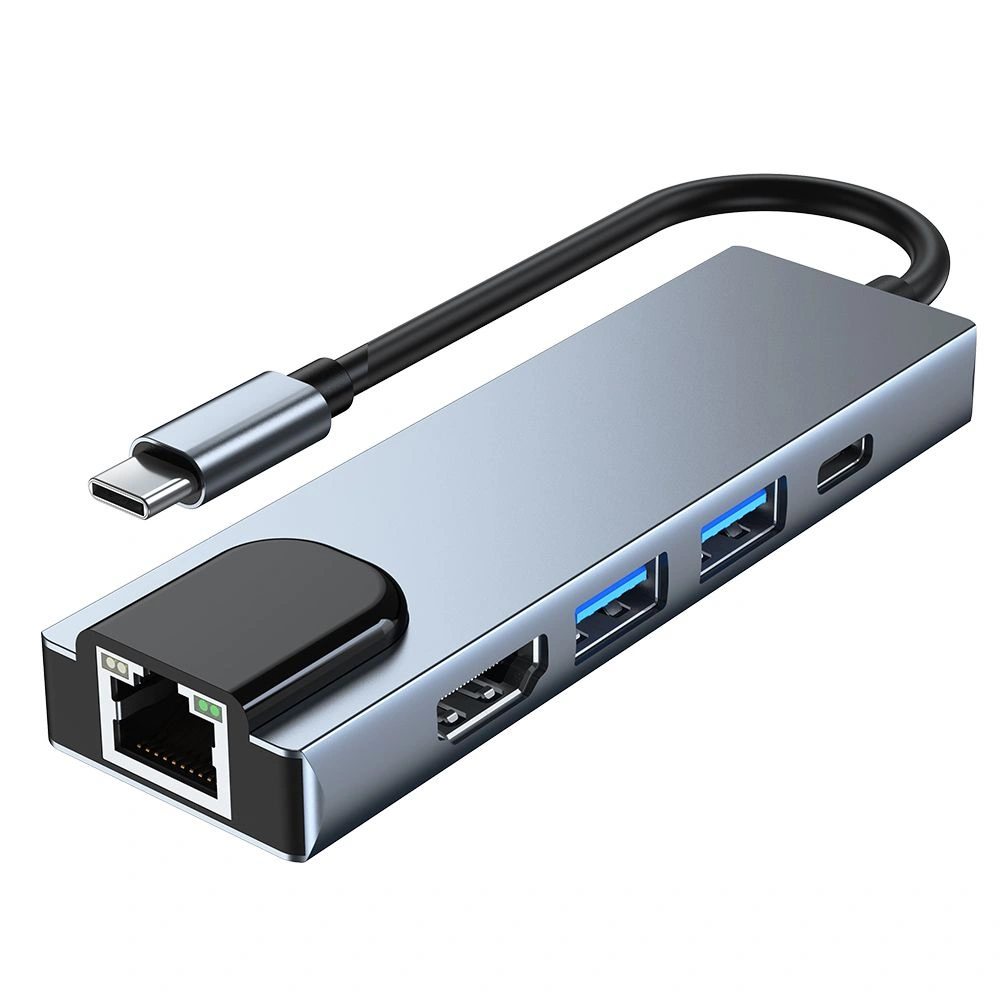 Hurtownia GSM - Hub 5w1 Tech-Protect V3 Gray - THP808GRY - {ean13} - Hurt