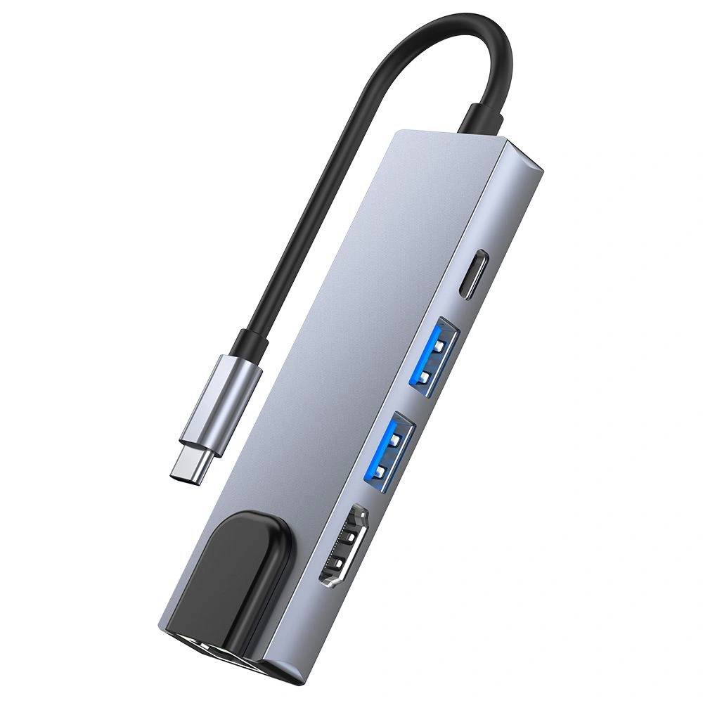 Hurtownia GSM - Hub 5w1 Tech-Protect V3 Gray - THP808GRY - {ean13} - Hurt