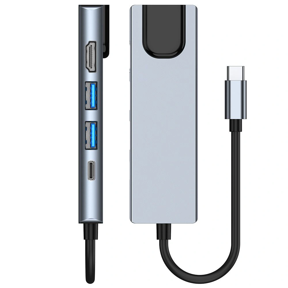 Hurtownia GSM - Hub 5w1 Tech-Protect V3 Gray - THP808GRY - {ean13} - Hurt