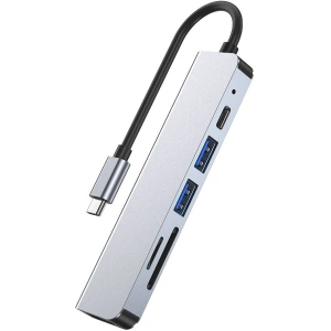 Hub 6w1 Tech-Protect V4 Gray