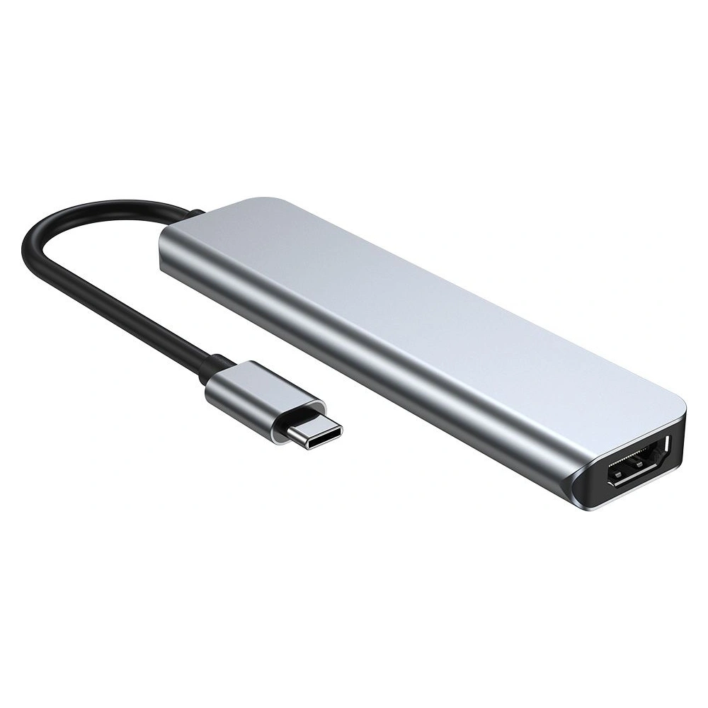 Hurtownia GSM - Hub 6w1 Tech-Protect V4 Šedá - THP809GRY - {ean13} - Hurt