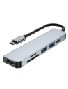 Hurtownia GSM - Hub 6w1 Tech-Protect V4 Gray - THP809GRY - {ean13} - Hurt