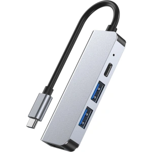 Hub 4w1 Tech-Protect V2 Gray