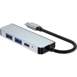 Hub 4w1 Tech-Protect V2 Gray