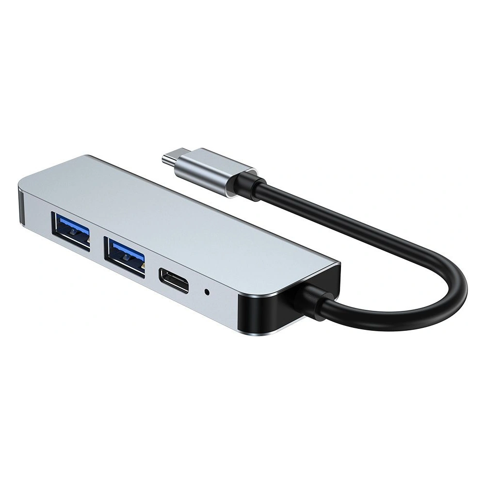 Hurtownia GSM - Hub 4w1 Tech-Protect V2 Šedá - THP810GRY - {ean13} - Hurt