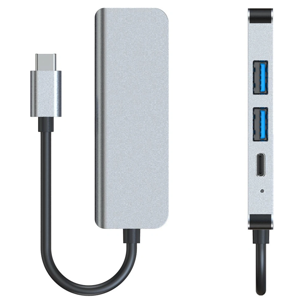 Hurtownia GSM - Hub 4w1 Tech-Protect V2 Šedá - THP810GRY - {ean13} - Hurt