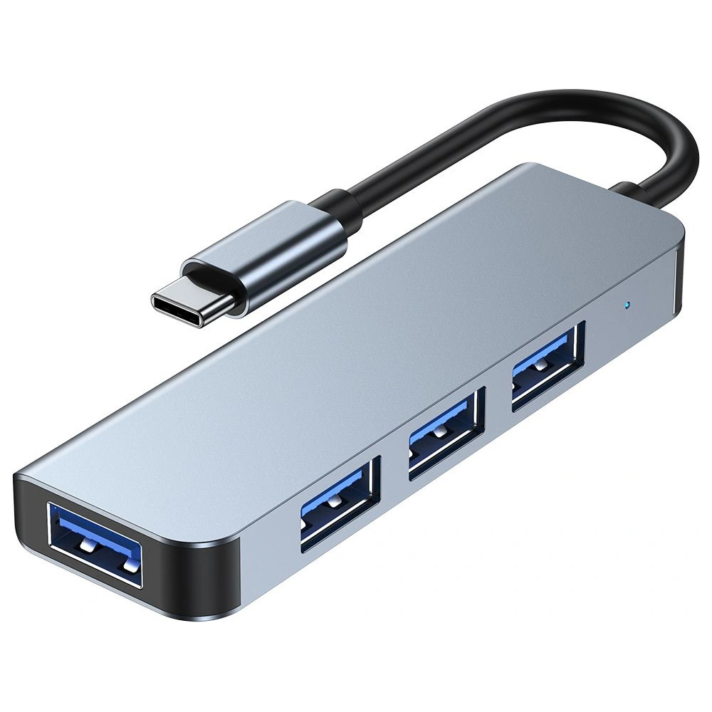 Hurtownia GSM - Hub 4w1 Tech-Protect V1 Šedá - THP811GRY - {ean13} - Hurt