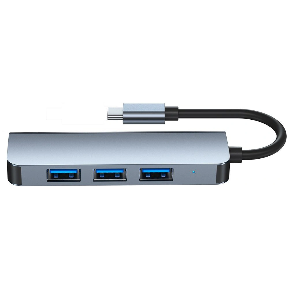 Hurtownia GSM - Hub 4w1 Tech-Protect V1 Šedá - THP811GRY - {ean13} - Hurt